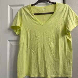 Old Navy Neon V Neck Tshirt